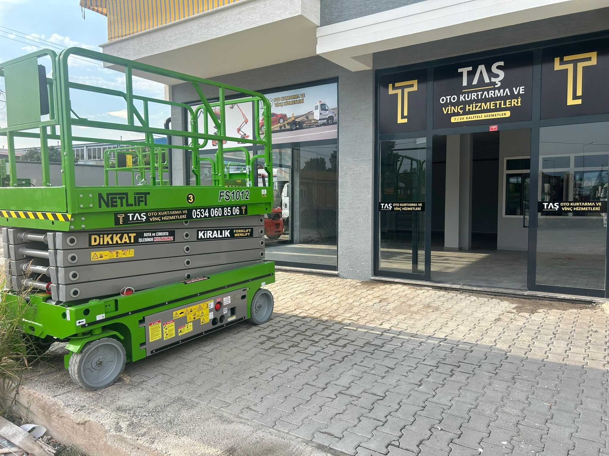 Forklift ve manlift hizmeti